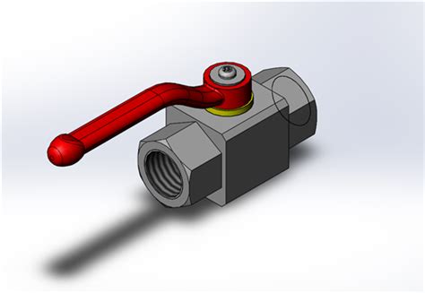 各种球阀一组3d模型下载三维模型solidworks模型 制造云 产品模型