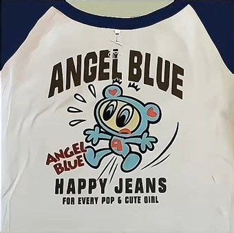 Angel Blue Roblox T Shirt Kaos Lucu Busana Lucu Pakaian Karakter