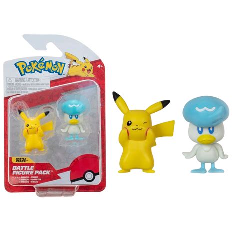 Battle Figure Pack Pikachu X Quaxly