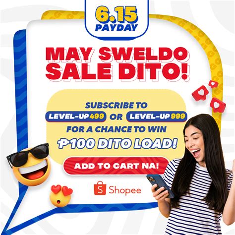 Dito Telecommunity On Twitter Todo Ang Payday Sale Dito Add To Cart