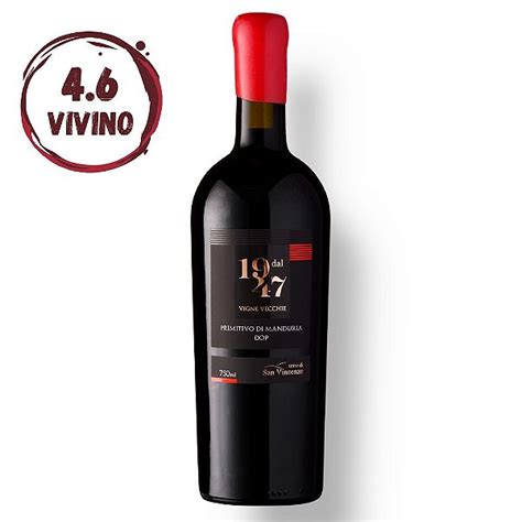 Vinho Dal Primitivo Di Manduria Ml Grandes Vinhos