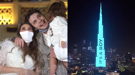 Watch Burj Khalifa Lights Up For Grand Gender Reveal Party