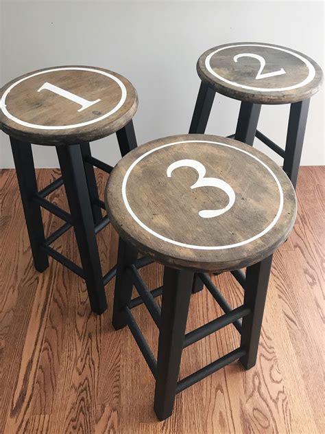 DIY Farmhouse Style Bar Stools R R At Home