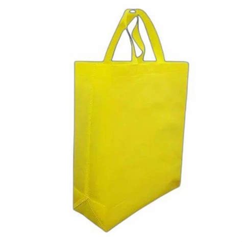 Yellow Loop Handle Non Woven Bag At Best Price In Jind By M S JMD