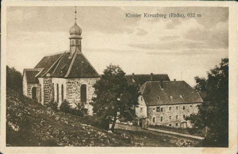 Ansichtskarte Bischofsheim Rhön Kloster Kreuzberg Rhön um 1938 Nr