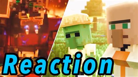 NEW PIGLIN KING Minecraft Legends Reaction The Piglin Rampage