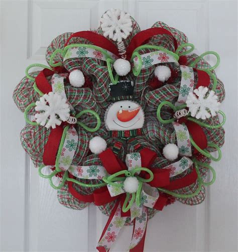 Diy Christmas Wreaths Using Mesh | Diy House Plans App