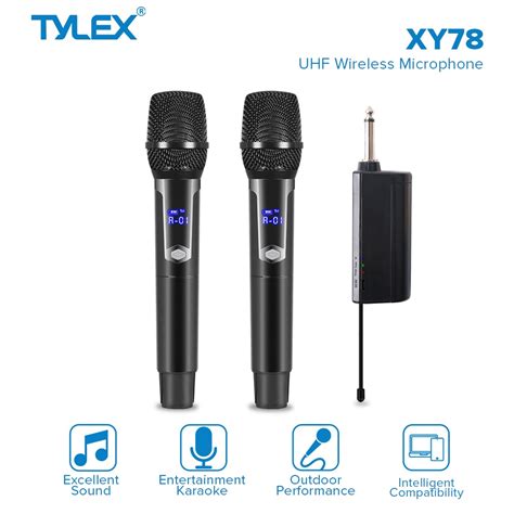 Tylex Xy Uhf Wireless Handheld Microphone With Receiver Excellent