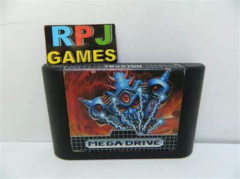 Truxton Original Tectoy P Mega Drive Loja Fisica Rj MercadoLivre