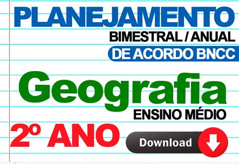 Geografia 2 Ano Ensino Medio