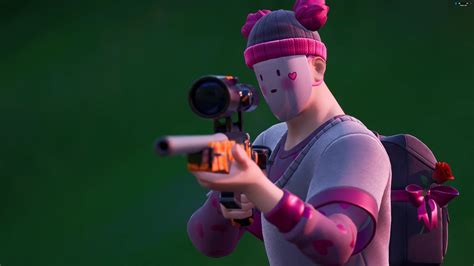 Pinkie Fortnite Skin Gameplay With Pinkies Pink Pack Back Bling