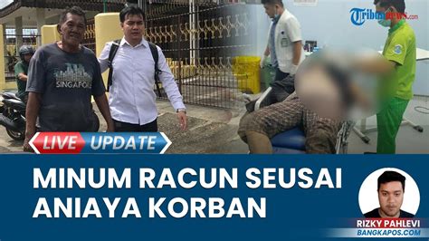 Motif Sakit Hati Diperas Korban Pelaku Aniaya Irt Di Kota