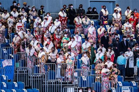 Thousands Gather For Japan Coming Of Age Day Despite Virus Surge