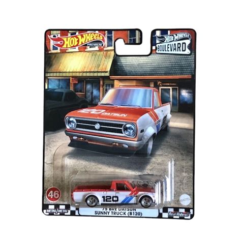 Hot Wheels Boulevard Premium Bre Datsun Sunny Trucks B