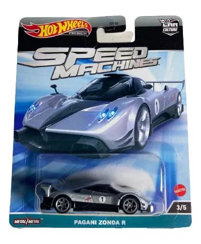 Hot Wheels Speed Machines Pagani Zonda R Premium Meses Sin Inter S