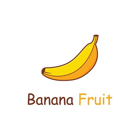 Premium Vector Banana Fruit Logo Template Vector Illustration