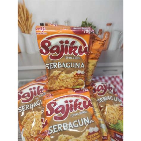 Jual Sajiku Tepung Bumbu Serbaguna 75 Gram Isi 10 Pcs Shopee Indonesia