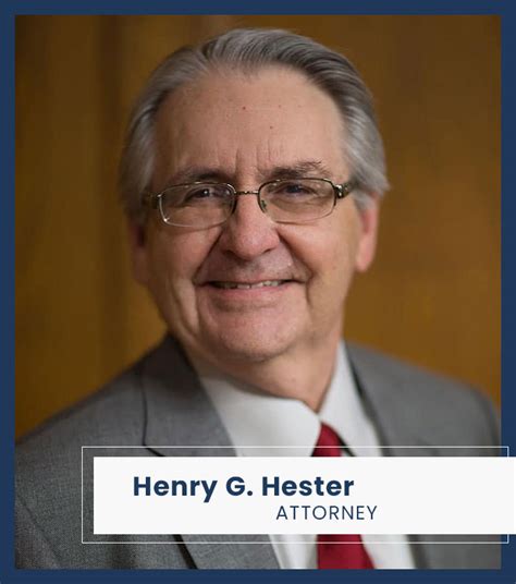 Henry G Hester Zachar Law Firm P C