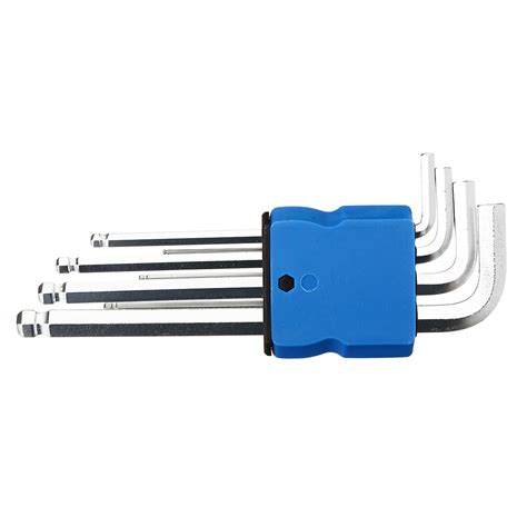 New 9pcs L Wrench Ball End Long Arm Hex Key Allen Wrench Set Powerful ...