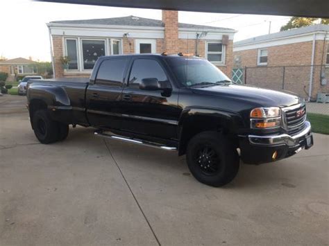 2003 Gmc Sierra Slt 3500 Duramax Dually 4x4 Loaded