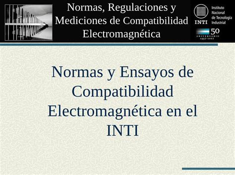 Pdf Normas Y Ensayos De Compatibilidad Electromagn Tica En Pdf