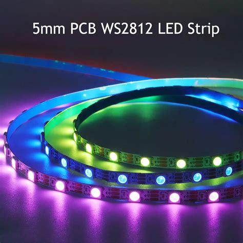 Ws2812b Led Light With Dc5v Ws2812 Rgb Ic Individually 40 Off