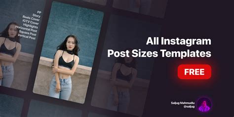 All Instagram Post Size Templates | Figma