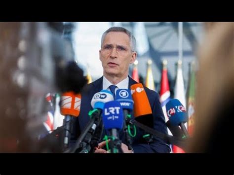 Generalsekret R Stoltenberg Begr T Finnland In Der Nato Youtube