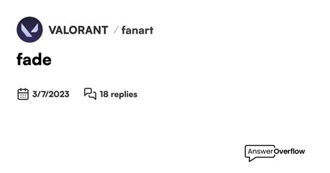 Fade 👉👈 Valorant