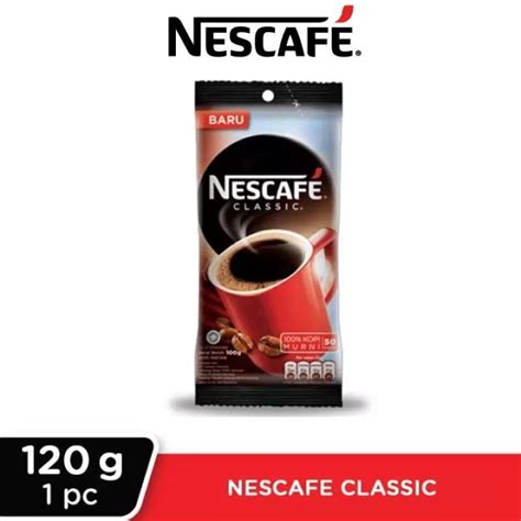 Promo NESTLE NESCAFE CLASSIC 120gr Kopi Hitam By Nestle Profesional