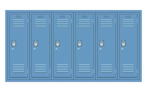 Dibujos De Lockers Y Materiales Escolares