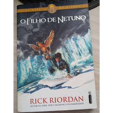 O filho de netuno Os heróis do Olimpo livro 2 Rick Riordan Shopee