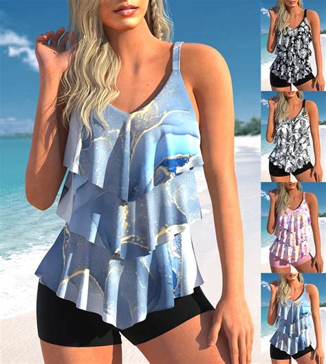 New Summer High Elastic Bikini Set With Gold Edge Flower Pattern Design Printed Women S Sexy