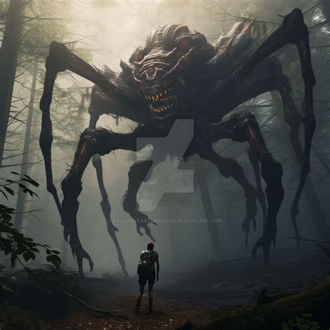 Giant Spiders New Concept Art Of By Exclusiveartmaker193 On Deviantart