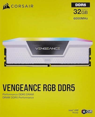 Corsair Vengeance RGB DDR5 RAM De 32 GB 2 X 16 GB 6000 MHz CL30 Intel