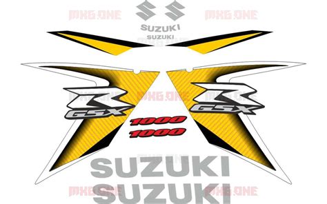 Suzuki Gsx R 1000 2003 2004 Blue Stickers Set Mxgone Best Moto Decals