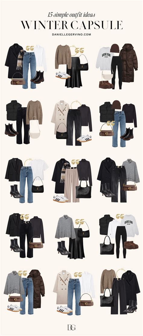 Winter Capsule Wardrobe 2024 Danielle Gervino