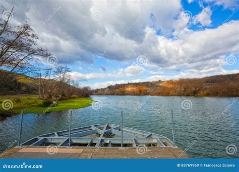 Suio Latina Italy The River Garigliano Stock Image Image Of Suio