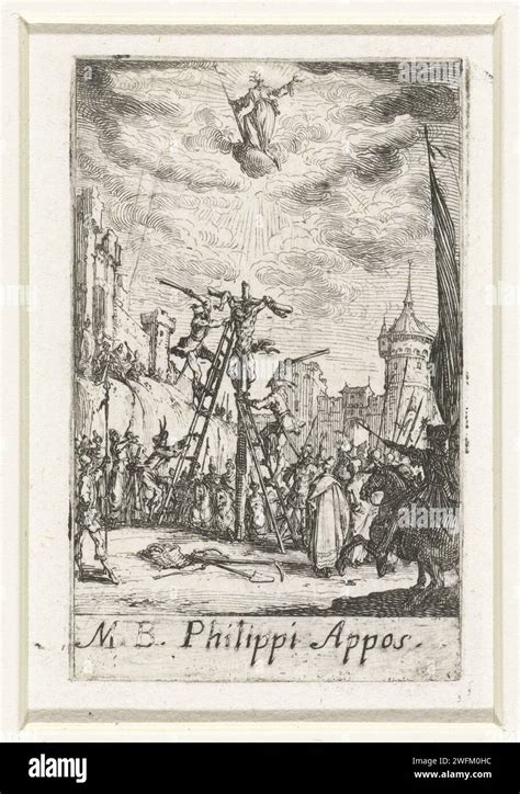 The Martyrdom Of Filippus Jacques Callot 1632 1634 Print Philip Is