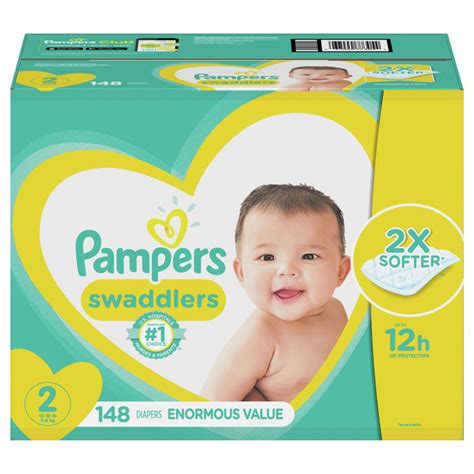 Save On Pampers Swaddlers Size 2 Diapers 12 18 Lbs Order Online