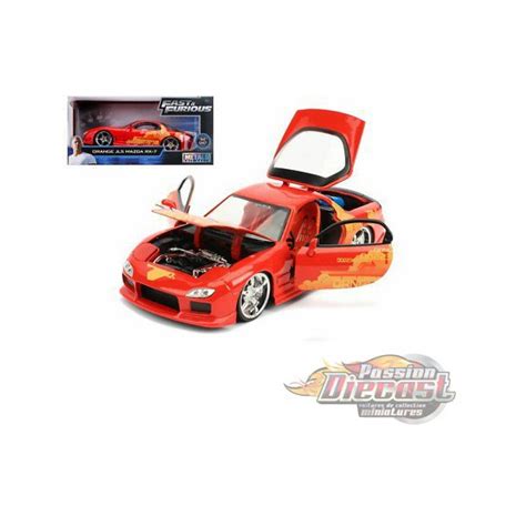 Orange Julius Mazda Rx 7 Fast And Furious Jada 124 30747 Passion Diecast