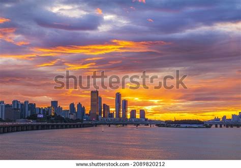 Yeouido Yeongdeungpogu Seoul South Korea July Stock Photo