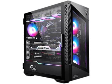 Msi Mpg Velox R Black Computer Case Newegg Ca