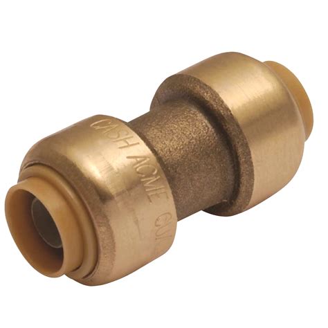 Sharkbite In Dia X In Dia Push To Push Brass Coupling Ebay