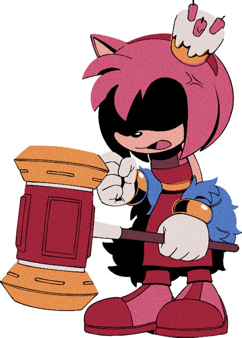 Amy Rose Sonic And More Drawn By Digimin Danbooru