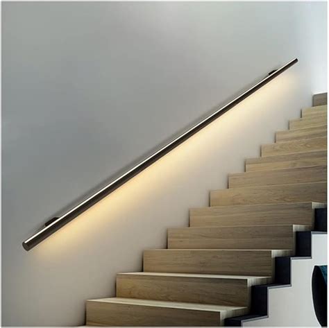 Aluminum Handrail Railing With Light Led Luminous Stair Handrail