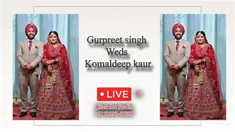 4k Jaggo Ceremony Live 18 1 24 Gurpreet Singh Weds Komalpreet Kaur