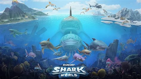 Hungry Shark World All 39 Sharks Unlocked Cosmic Alan Apex Shark