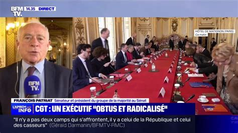 François Patriat président de la majorité au Sénat estime que le