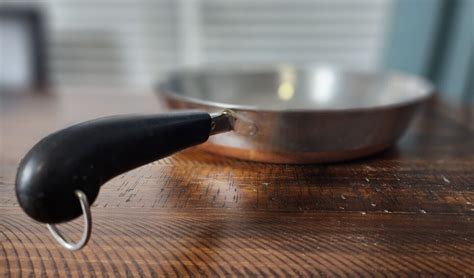 Vintage Revere Ware 12 Inch Skillet Frying Pan Copper Bottom 1801 Clinton Ill Ebay